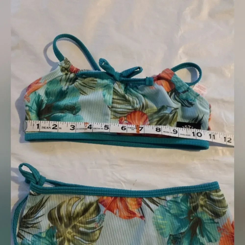 Justice Retro Surf 2 Piece Bathing S 7/8
